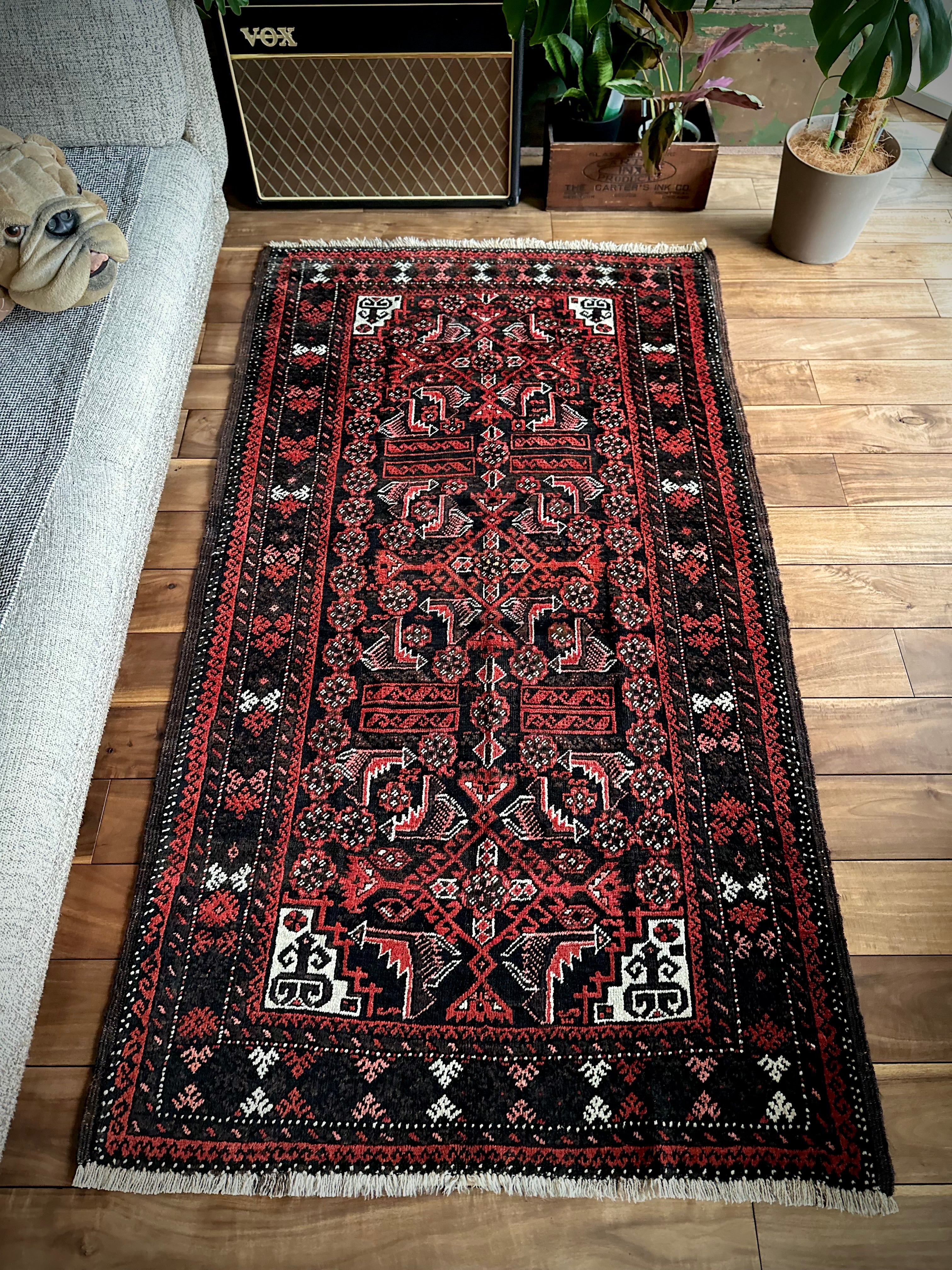 No.493-Antique Sistan Baluch rug | Nomads Style Lab.