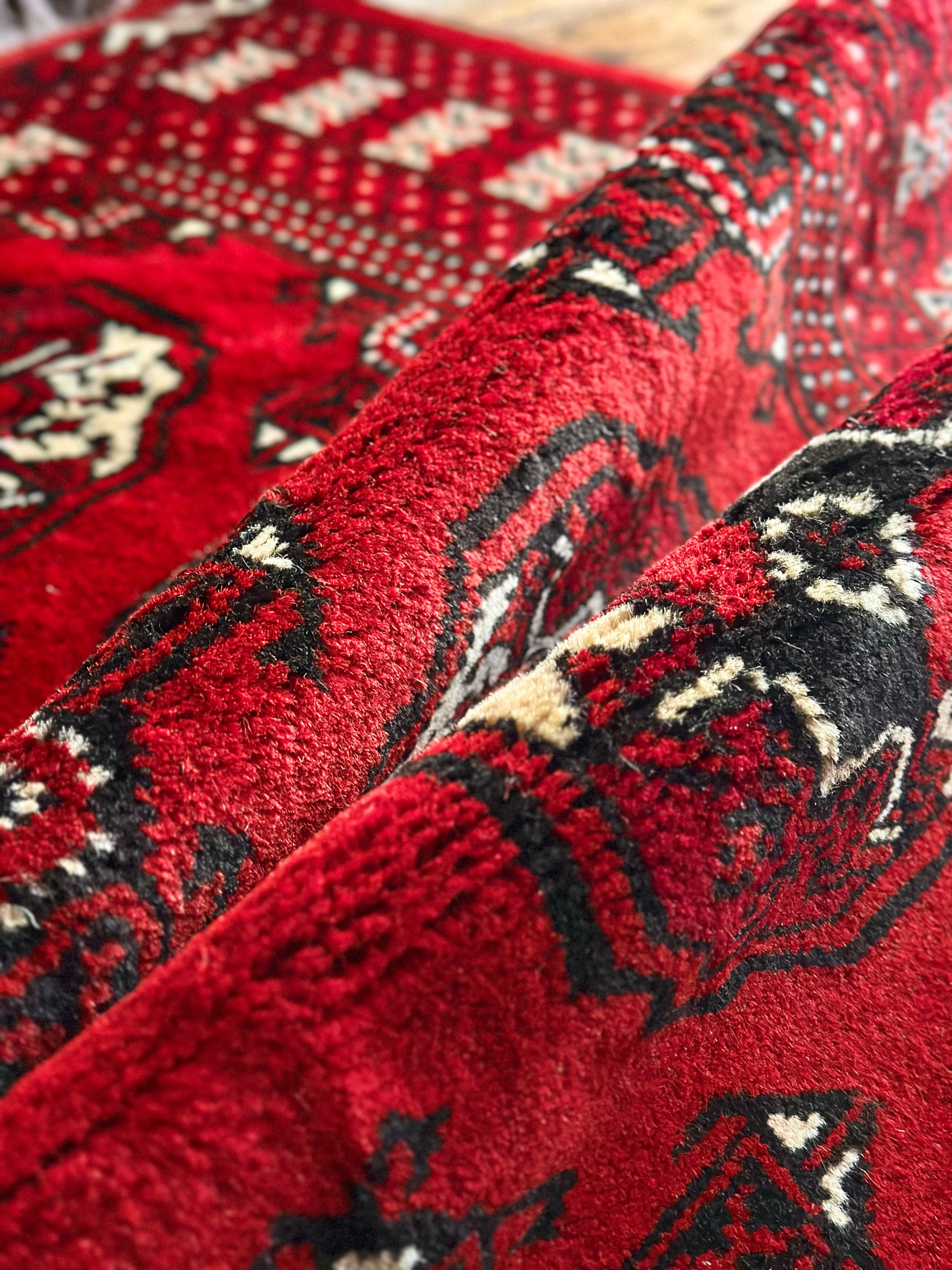 ヴィンテージラグ トライバルラグ ペルシャ絨毯 トルクメン | Nomads