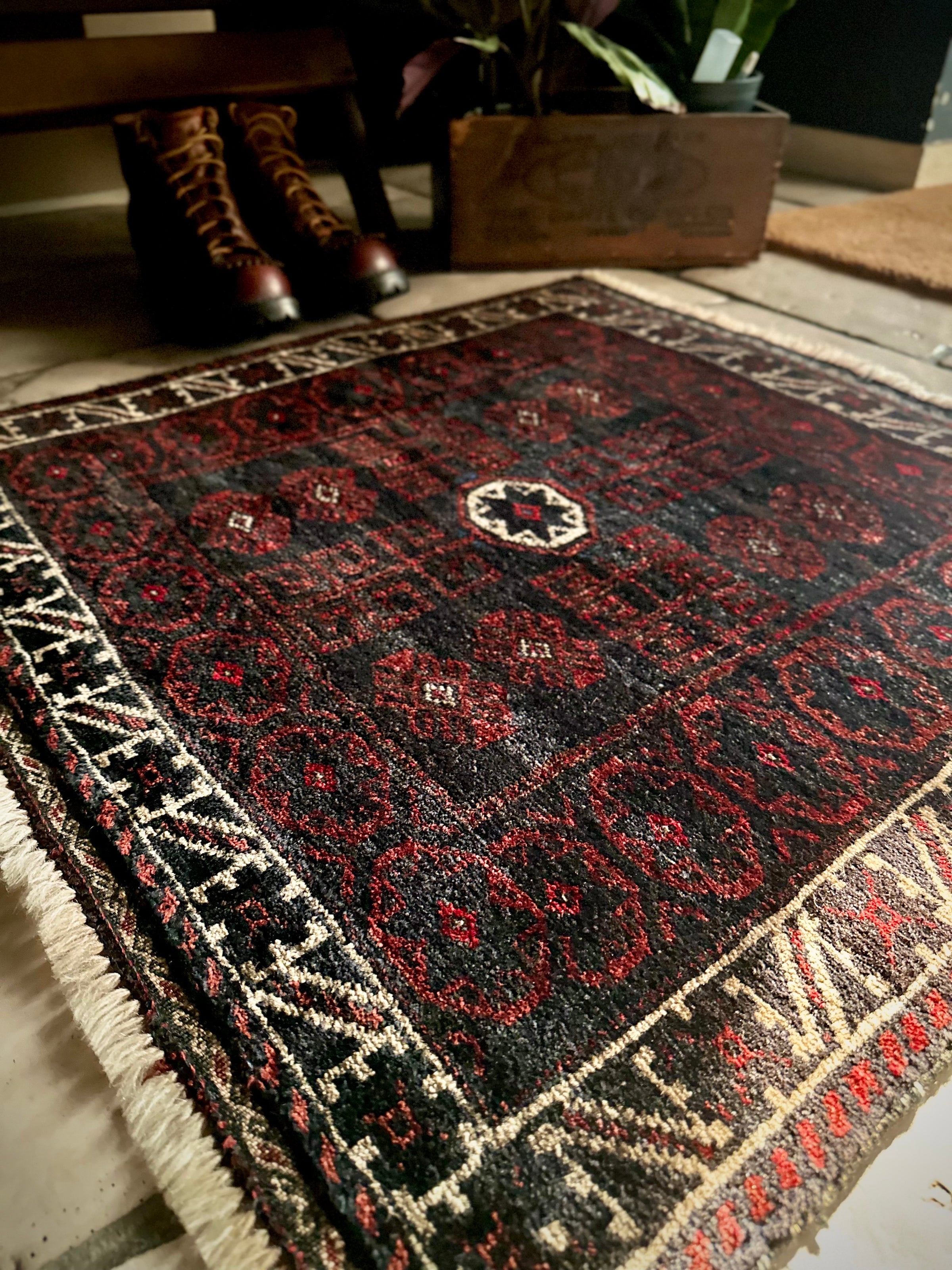 No.500-Vintage Baluch bag face | Nomads Style Lab