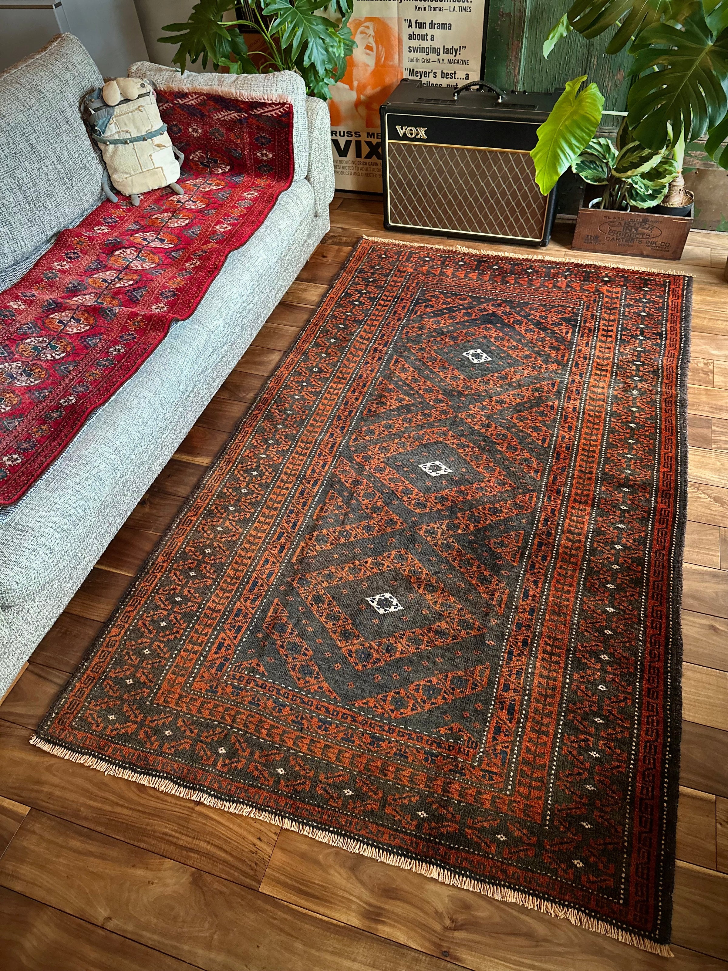 トライバルラグ ヴィンテージラグ アンティークラグ アフガンラグ