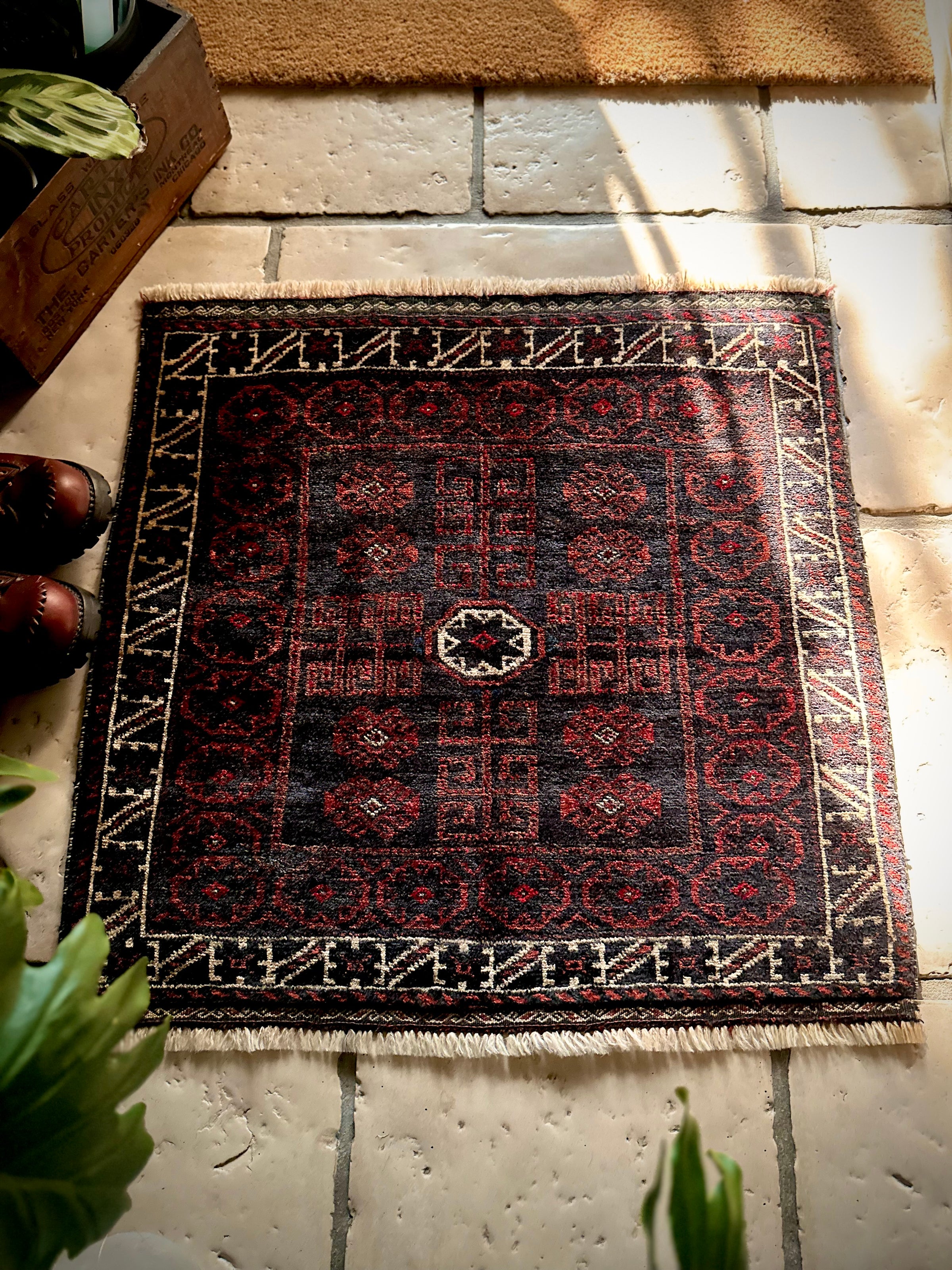 No.500-Vintage Baluch bag face | Nomads Style Lab