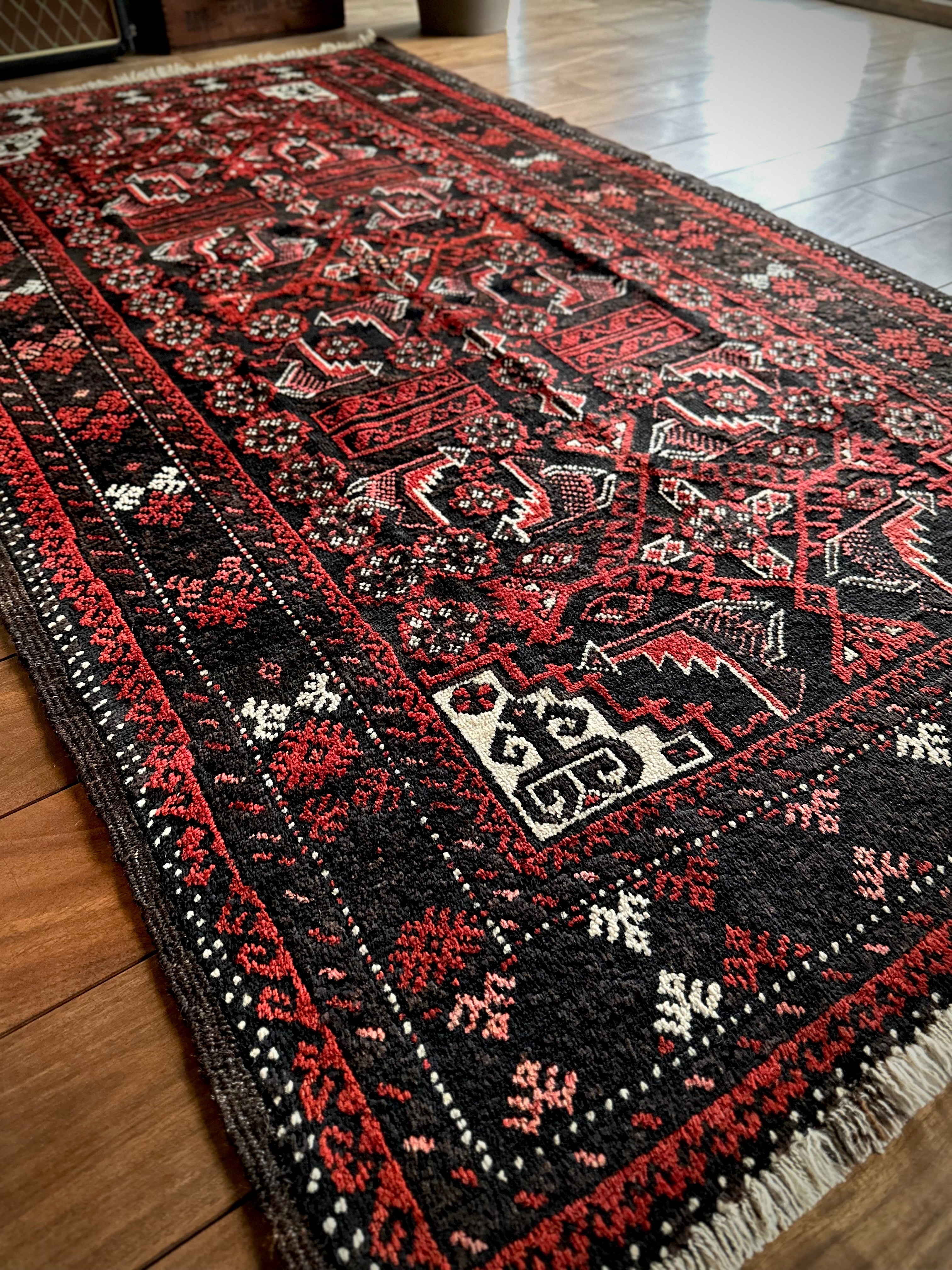 No.493-Antique Sistan Baluch rug | Nomads Style Lab.