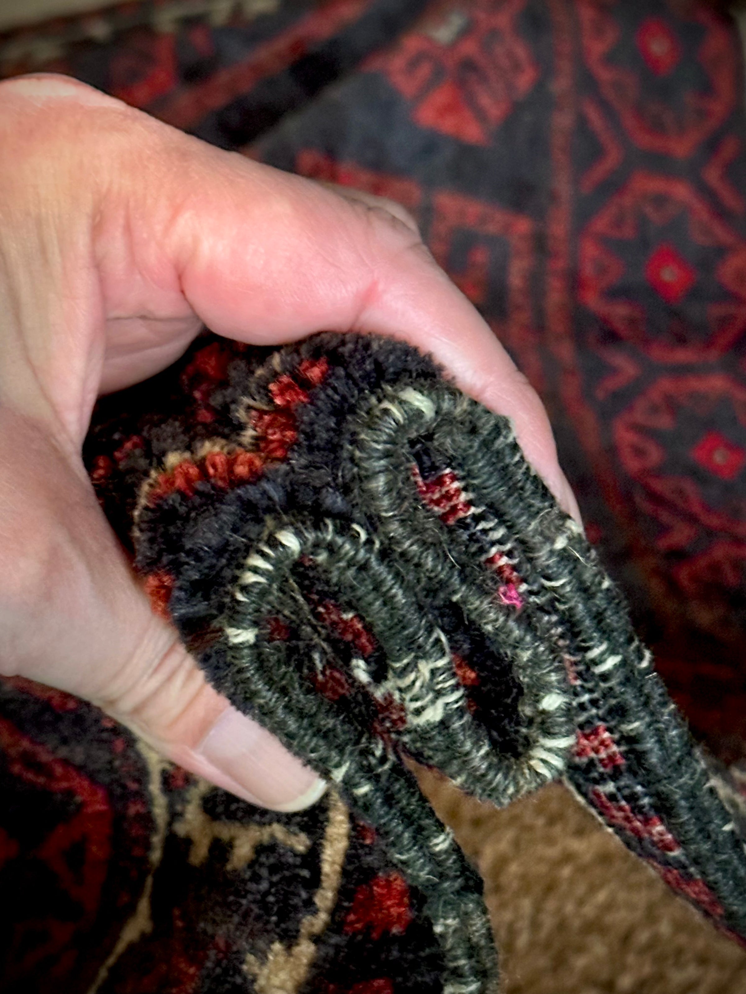 No.500-Vintage Baluch bag face | Nomads Style Lab