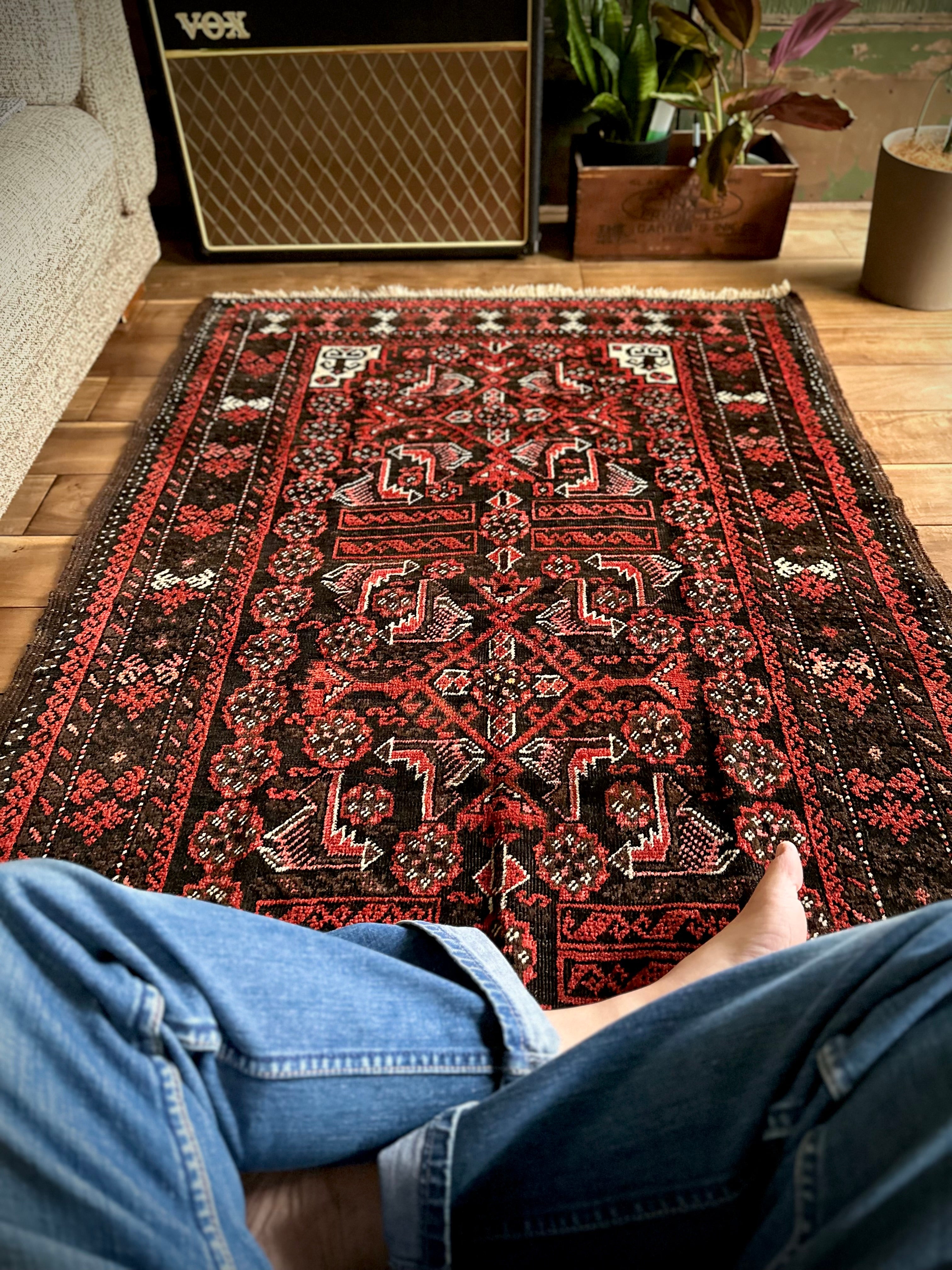 No.493-Antique Sistan Baluch rug | Nomads Style Lab.