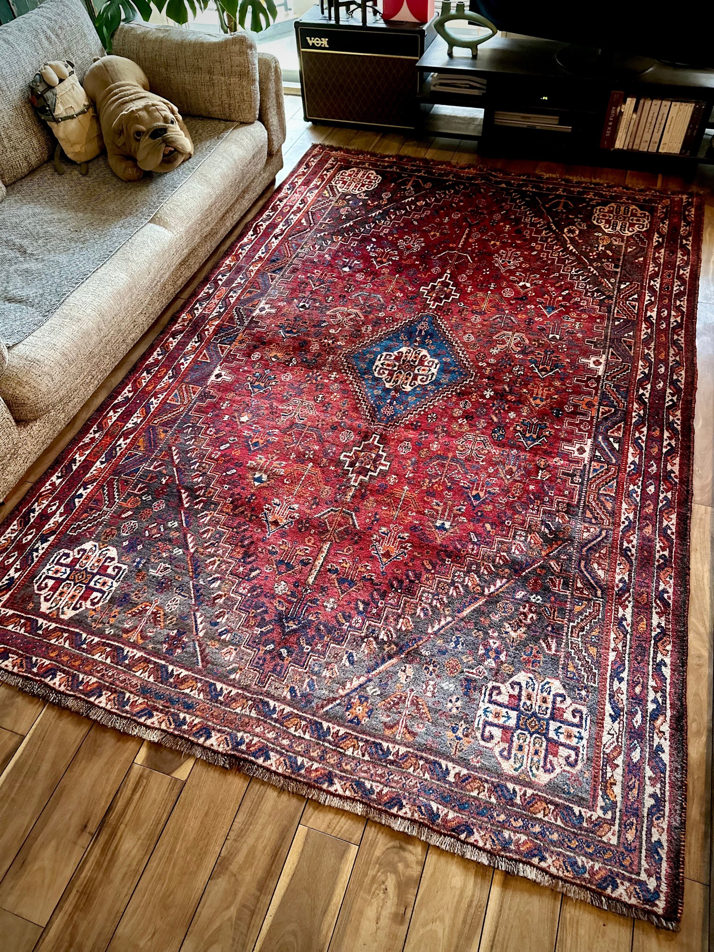 カシュガイ シラーズ ヴィンテージラグ vintage rug