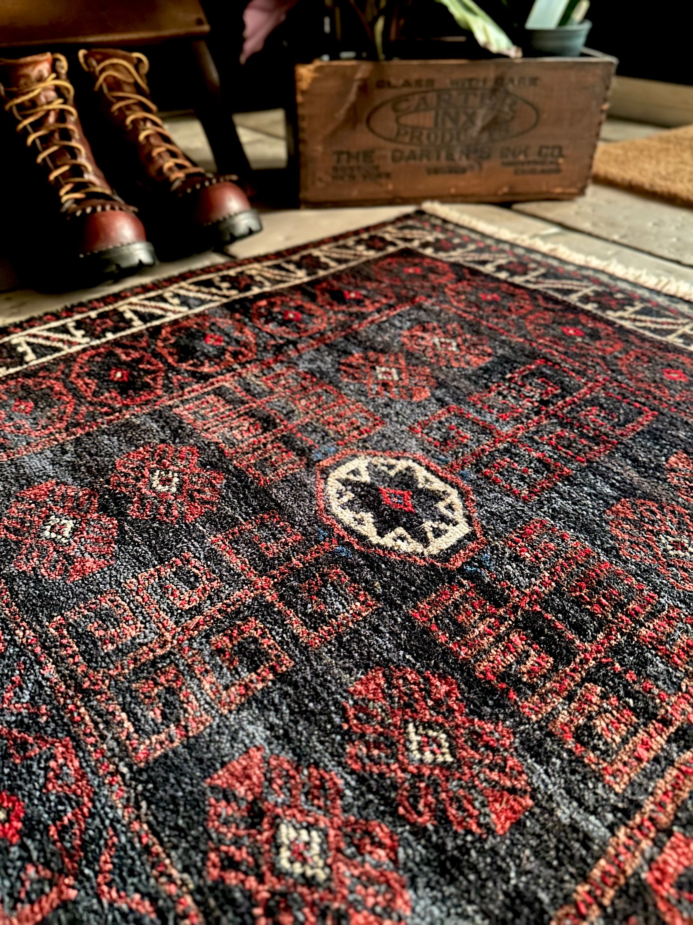 No.500-Vintage Baluch bag face | Nomads Style Lab