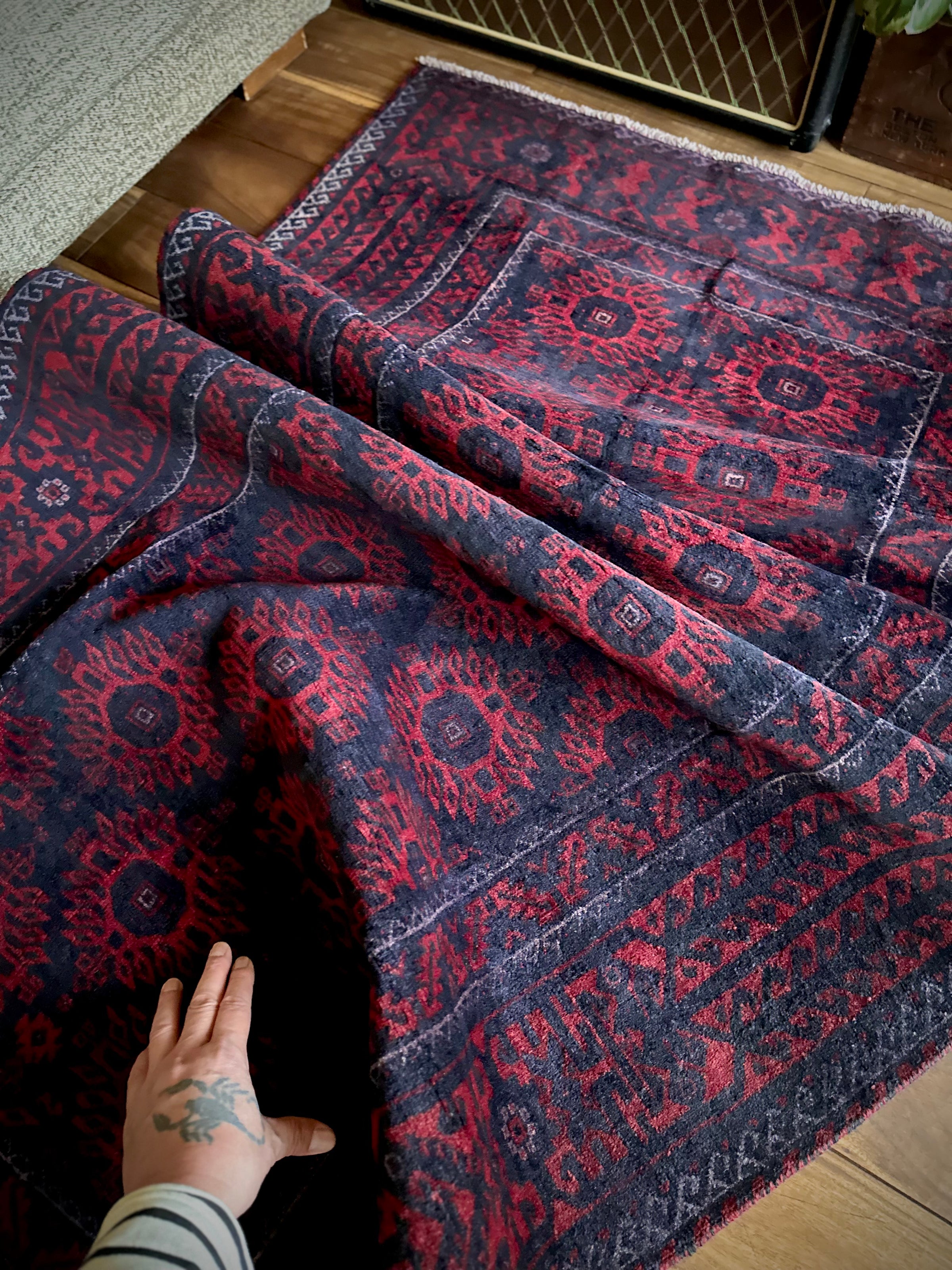 No.530-Vintage Baluch Tribal rug | Nomads Style Lab.