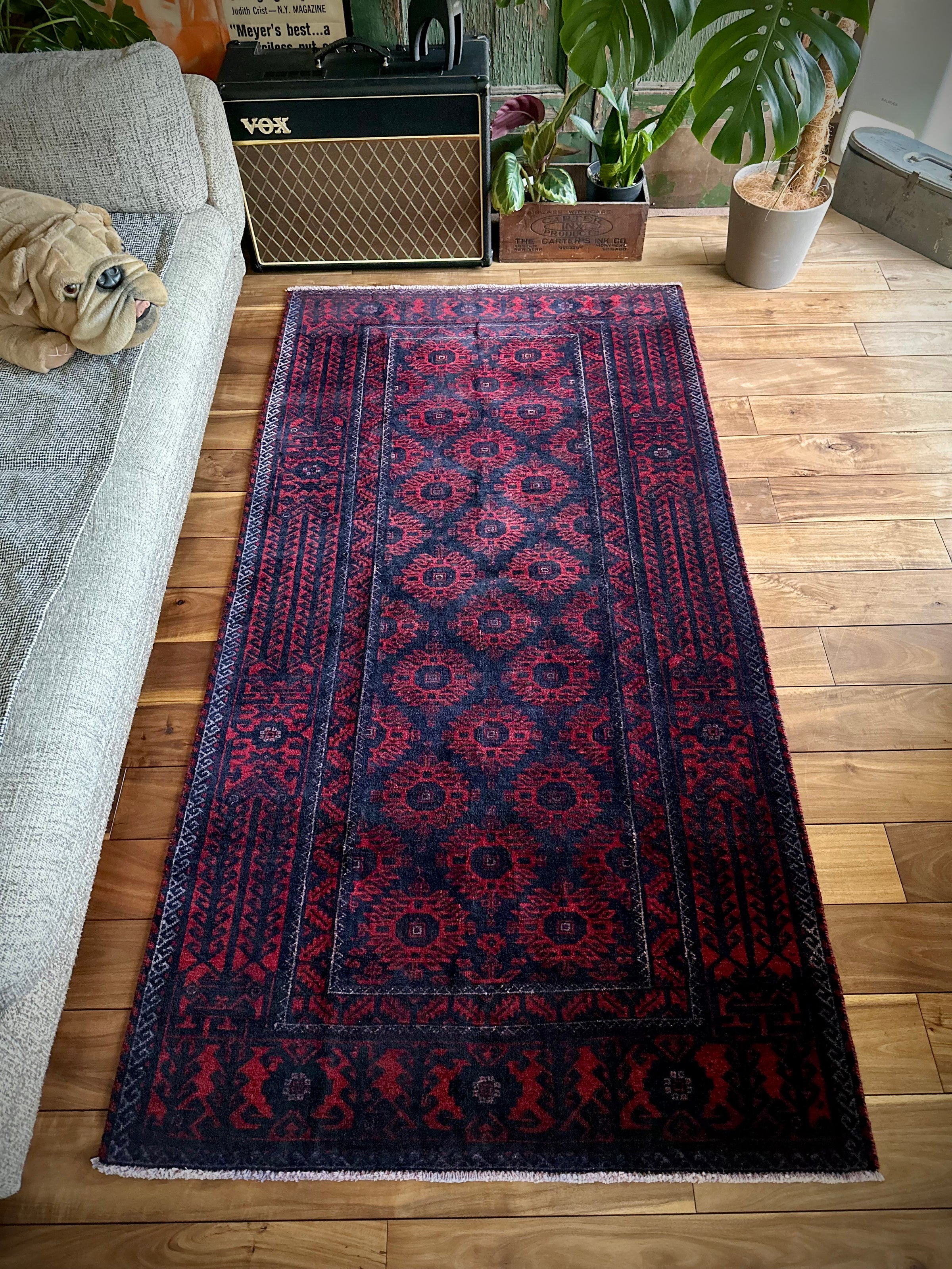 ビンテージ バルーチラグ　1970's Vintage Baluch rug トライバルラグ – SK OLDIES