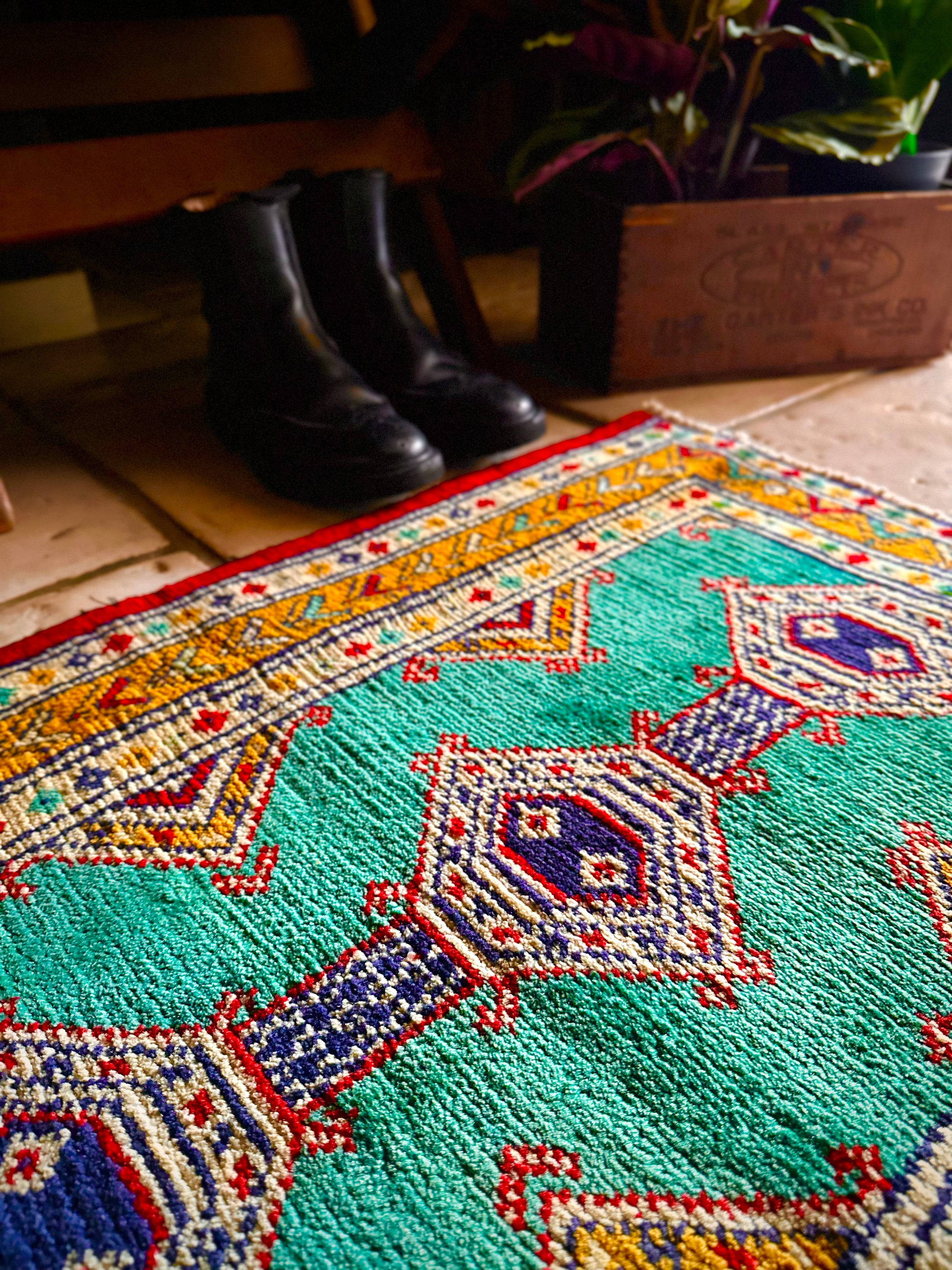 パキスタン絨毯　手織り　ペルシャ　トルクメン　アフガン　コットン　ヴィンテージ パキスタン絨毯 手織り ペルシャ トルクメン アフガン コットン