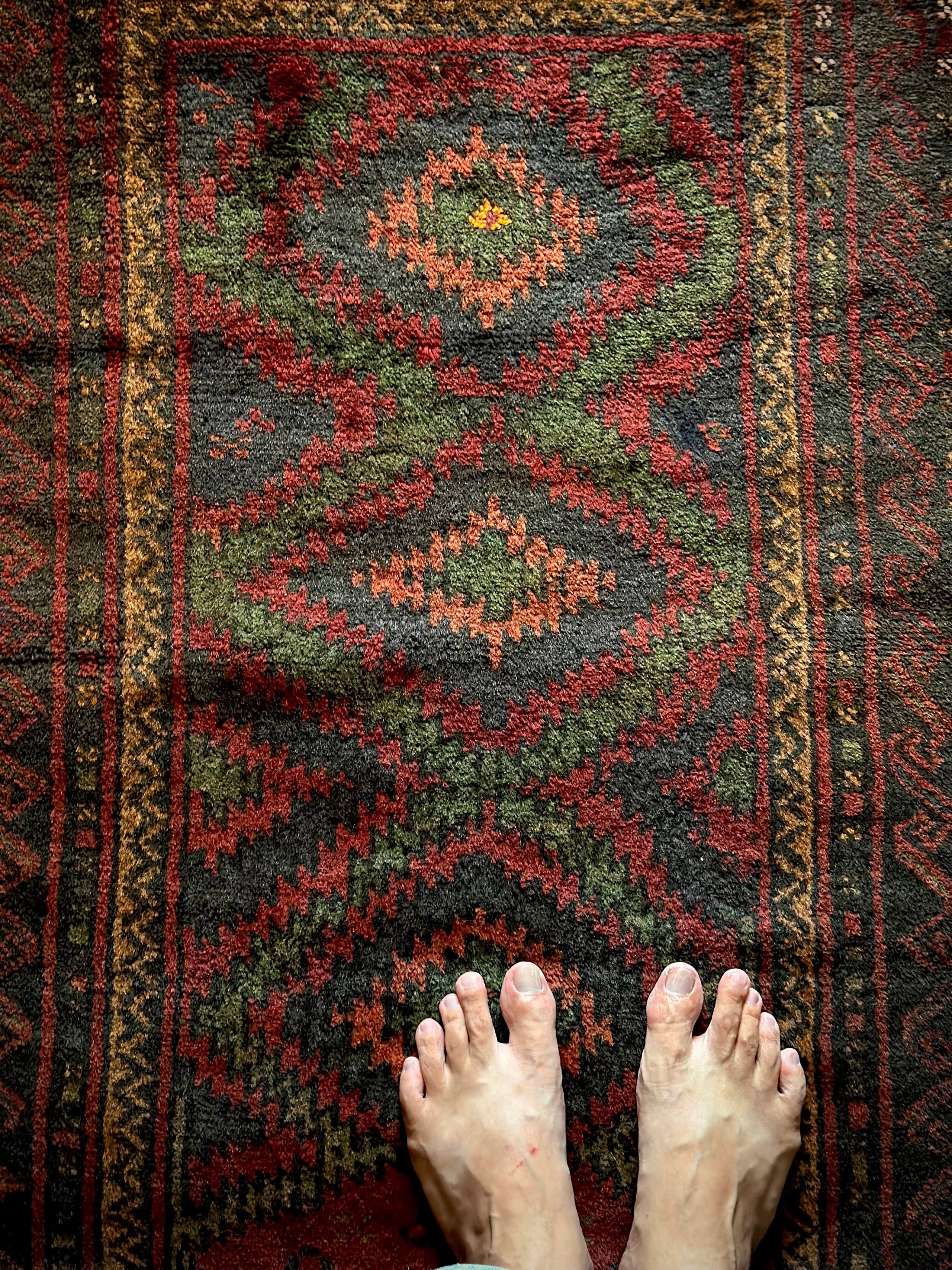 ヴィンテージラグ　Maldari rug  トライバルラグ ヴィンテージラグMaldari rug トライバルラグ